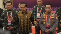 Jokowi Minta TNI-Polri agar Kebijakan Hilirisasi Tidak Terganggu