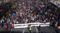 Duduk Perkara Demo 250.000 Orang Nakes di Spanyol