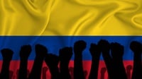 Aksi Protes di Kolombia: 2 Tewas & 79 Polisi Disandera Warga