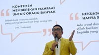 Golkar Siapkan Kursi Cagub Jabar atau Jakarta untuk Ridwan Kamil