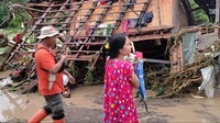 17 Unit Rumah Hanyut Diterjang Banjir Bandang di Sumbawa NTB