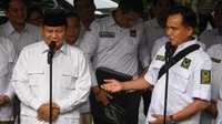 PBB Deklarasikan Dukungan ke Prabowo saat Milad Partai ke-25