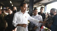 Cek Harga Pangan di Lampung, Jokowi: Cabai Terlalu Murah