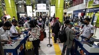 KAI: Arus Balik di Stasiun Pasar Senen-Gambir Diprediksi 40 Ribu