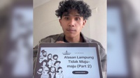 Polemik Tiktoker Kritik Pembangunan di Lampung yang Dipolisikan