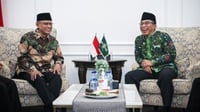 Pertemuan NU-Muhammadiyah, Gus Yahya: Pilpres Bukan Urusan Kami
