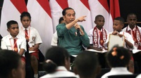 Jokowi Tak Merasakan Gempa saat Makan Siang di Jayapura