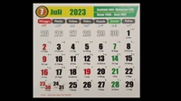 Kalender Hijriah Juli 2023, 1 Muharram Tahun Baru Islam 1445 H