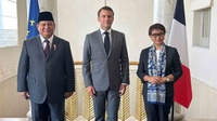 Prabowo Terima Ucapan Selamat dari Presiden Prancis Macron