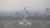 Kualitas Udara DKI Jakarta Terburuk Kelima di Dunia Pagi Ini