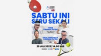 Jadwal Final Tenis Meja Abdel vs Denny Cagur & Jam Tayang SCTV