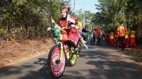 Ide Dekorasi Sepeda Hias Anak untuk Acara Agustusan HUT RI ke 78