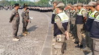 Demo Buruh di MK & Istana, Satpol PP DKI Terjunkan 121 Personel