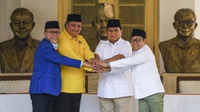 4 Partai Dukung Prabowo Capres 2024 Bantah Ada Cawe-cawe Jokowi