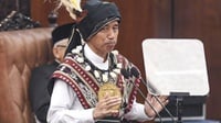 Makna Baju Adat Tanimbar Asal Maluku yang Dipakai Jokowi