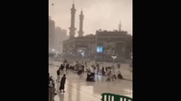 Cerita Lengkap Hujan Badai Melanda Masjidil Haram di Kota Mekkah