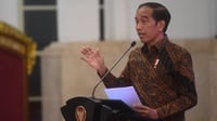 Jokowi: Kekuatan Besar NU Perlu Dikonsolidasikan dengan Baik