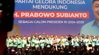Partai Gelora Deklarasi Dukung Prabowo di Pilpres 2024