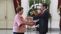 IMF, World Bank, & World Economic Forum Temui Jokowi di Istana
