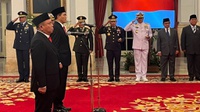 Jokowi Lantik Laksdya Irvansyah Jadi Kepala Bakamla