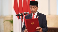 Jokowi Lantik Pengurus Baru Legiun Veteran, Berikut Daftarnya
