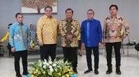 Prabowo Tawarkan 12 Kebijakan saat Rapat Koalisi Indonesia Maju
