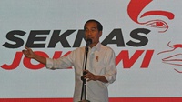 Jokowi Ingatkan Relawan Sabar Jalankan Mesin Politik Pemilu 2024