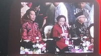 Jokowi, Ma'ruf Amin hingga Ahok Hadiri Rakernas IV PDIP