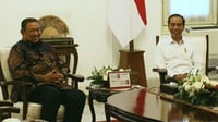 Jokowi Bocorkan Obrolan dengan SBY: Bincang soal Situasi 2024