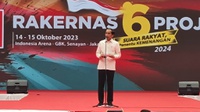 Isi Pidato Lengkap Presiden Jokowi di Rakernas Projo