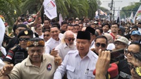 Hashim Djojohadikusumo Ikut Antar Prabowo-Gibran Daftar ke KPU