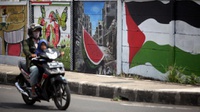 Arti Warna Bendera Palestina dan Kaitannya dengan Emoji Semangka