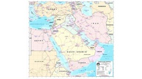 Peta Negara-Negara Timur Tengah dan Ibukotanya: Arab-Palestina