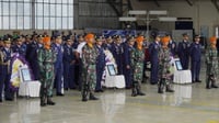 Suasana Duka Pemakaman Kru Pesawat Super Tucano TNI AU