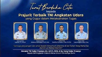 Biodata 4 Prajurit TNI-AU Korban Gugur Pesawat Jatuh di Pasuruan