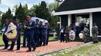 Tiga Korban Kecelakaan Pesawat TNI AU Dimakamkan di TPM Malang