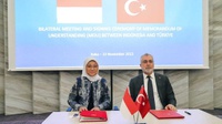 Pemerintah Indonesia-Turki Sepakat Perbarui MoU Ketenagakerjaan