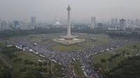 2.489 Aparat Gabungan Kawal Reuni Akbar 212 di Monas Senin Besok