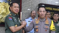 Kapolri & Panglima soal Bentrok TNI vs Brimob: Sudah Berangkulan