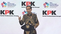 Jokowi Singgung Korupsi saat Resmikan Proyek BTS 4G Bakti