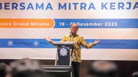 Sekjen Kemnaker Buka Rakor Pelatihan Vokasi 2023 di Surabaya