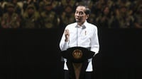 Jokowi di Harlah Muslimat NU: Indonesia Tak Jadi Pasien IMF