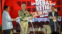 Debat Capres Ke-3, Prabowo dan Anies Saling Sindir