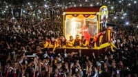 Ratusan Ribu Umat Katolik Ikuti Perayaan Black Nazarene di Filipina