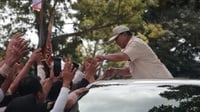 Prabowo Kunjungi Blora Disambut Antusiasme Warga Sepanjang Jalan