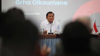 Prabowo Ingatkan Persatuan di Hadapan Pimpinan & Anggota PGI