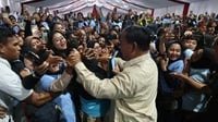 Prabowo Beri Hadiah Bebek untuk Pengusaha Telur Asin MDS Coop