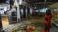 Lantai 1 RS Semen Padang Rusak Parah akibat Ledakan Selasa Sore