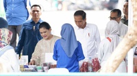 Kalung Produksi Nasabah PNM Bandung Hadiah Jokowi untuk Iriana