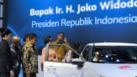 Jokowi Punya Ambisi Indonesia Jadi Pabrikan Mobil Listrik
